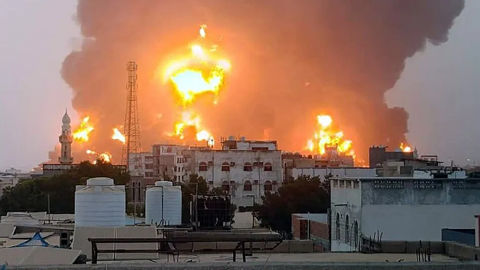 Massive Airstrike Attack On Tehran