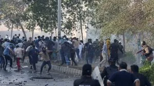 Pakistan Karachi US Protest