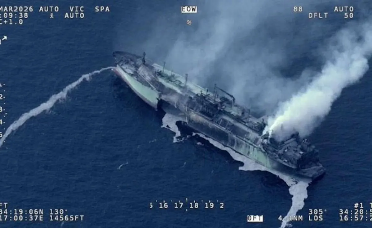 US Sank Iran Warship