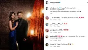 Allu Arjun Instagram Post