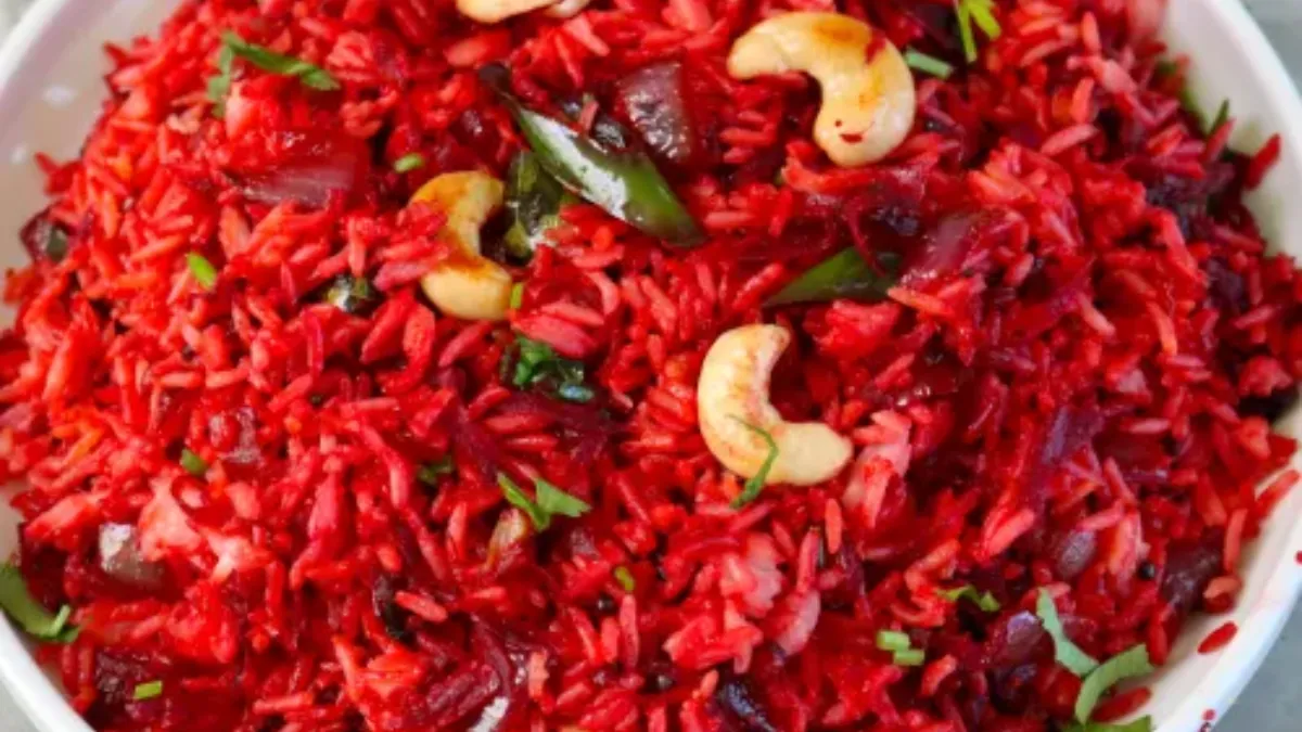Beetroot Pulao Recipe in Hindi