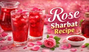 Rose Sharbat Recipe in Hindi