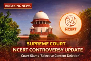 Supreme Court NCERT Controversy Update (image: AI ganrated )