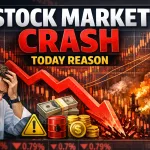Stock Market Crash Today Reason