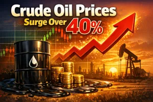 Crude Oil Price Rise Over 40%