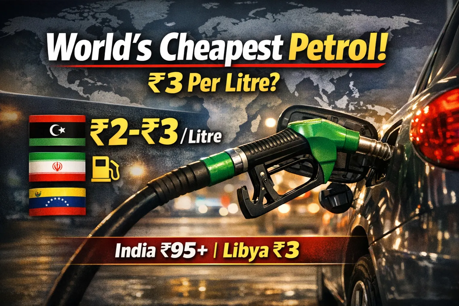 Cheapest Petrol Rate In World: 104 डॉलर प्रति बैरल पहुंचा कच्चा तेल ...