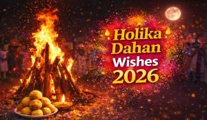 Holika Dahan Wishes 2026