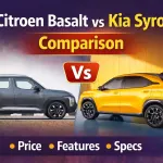 Citroen Basalt Vs Kia Syros Comparison