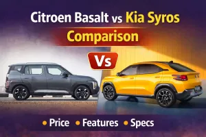 Citroen Basalt Vs Kia Syros Comparison