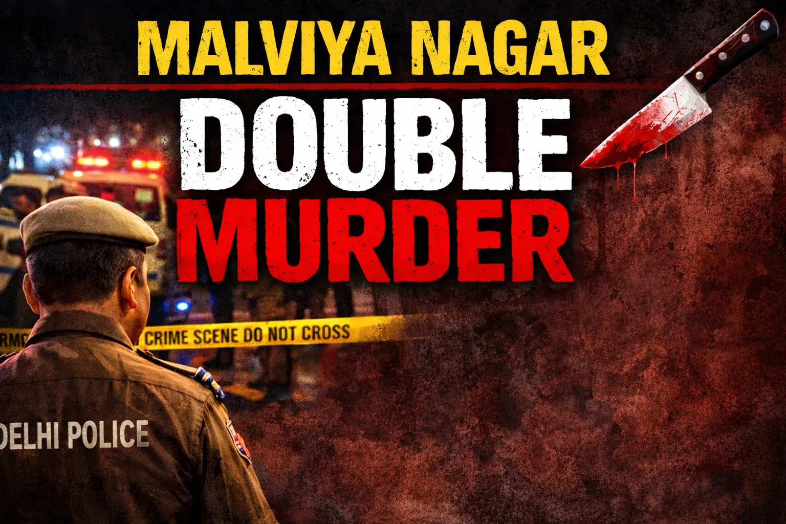 Malviya Nagar Double Murder Case