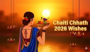 Chaiti Chhath 2026 Wishes in Hindi