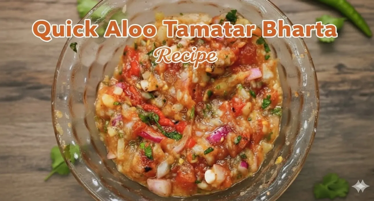 Aloo Tamatar Bharta Recipe