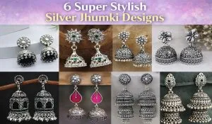 Silver Jhumki Designs
