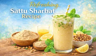 Sweet Sattu Sharbat Recipe