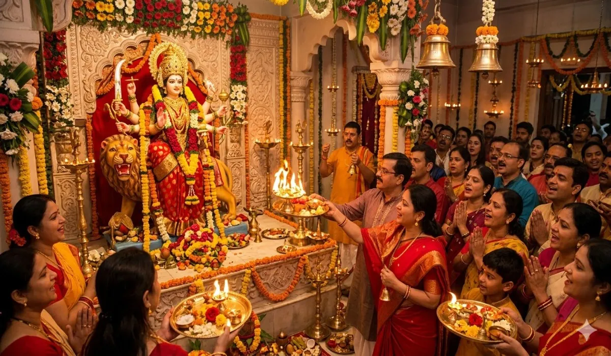 Maa Durga Ji Ki Aarti Lyrics in Hindi
