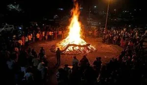 Holika Dahan wishes in Hindi