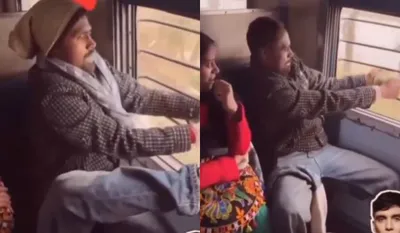 Men With Coconut Train Viral Video