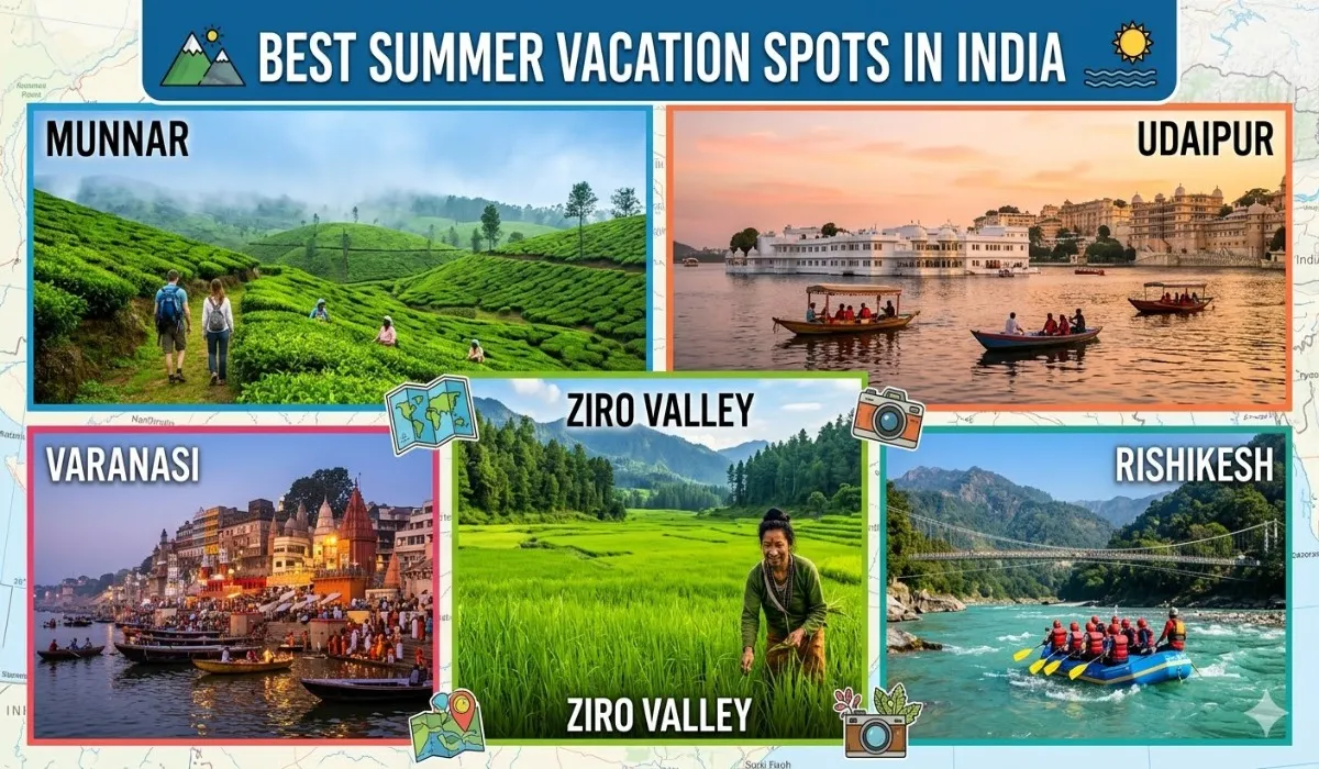 Best Summer Vacation Spots in India