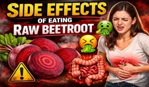 Side Effects of Eating Raw Beetroot