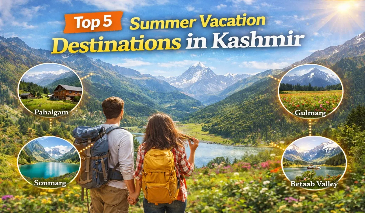 Top 5 Summer Vacation Destinations in Kashmir