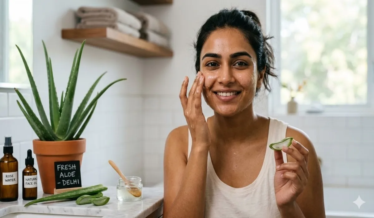 Aloe Vera for Face