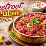 Beetroot Pulao Recipe