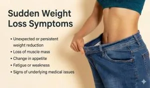 Sudden Weight Loss Symptoms