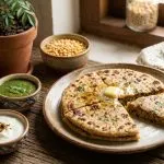 Chana Dal Soya Paratha Recipe