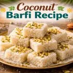 Coconut Barfi Recipe