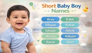 Short Names for Baby Boy