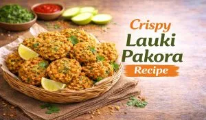 Crispy Lauki Pakora Recipe