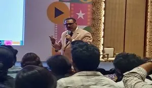 Adil Hussain at Delhi Event