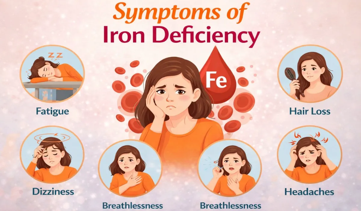 Symptoms of Iron Deficiency