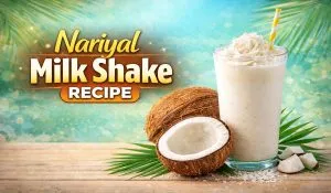 Nariyal Milk Shake Recipe