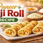 Paneer Suji Roll Recipe