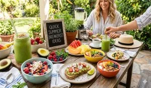 Quick Breakfast Ideas for Summer