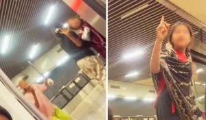 Minor Girls Abusing in Delhi Metro Video