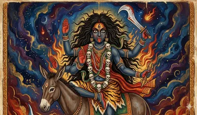 Chaitra Navratri Day 7 Maa Kalaratri Puja