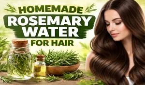 Homemade Rosemary Water for Hair