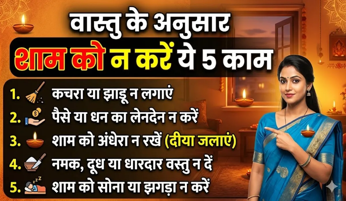 Vastu Mistakes to Avoid After Sunset