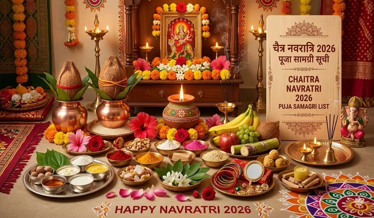 Chaitra Navratri 2026 Puja Samagri List In Hindi
