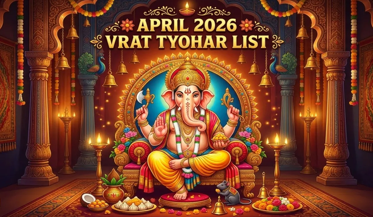April 2026 Vrat Tyohar List