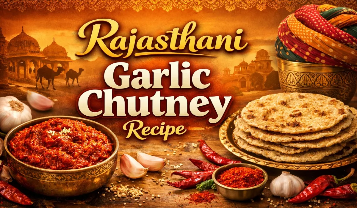 Rajasthani Garlic Chutney Recipe