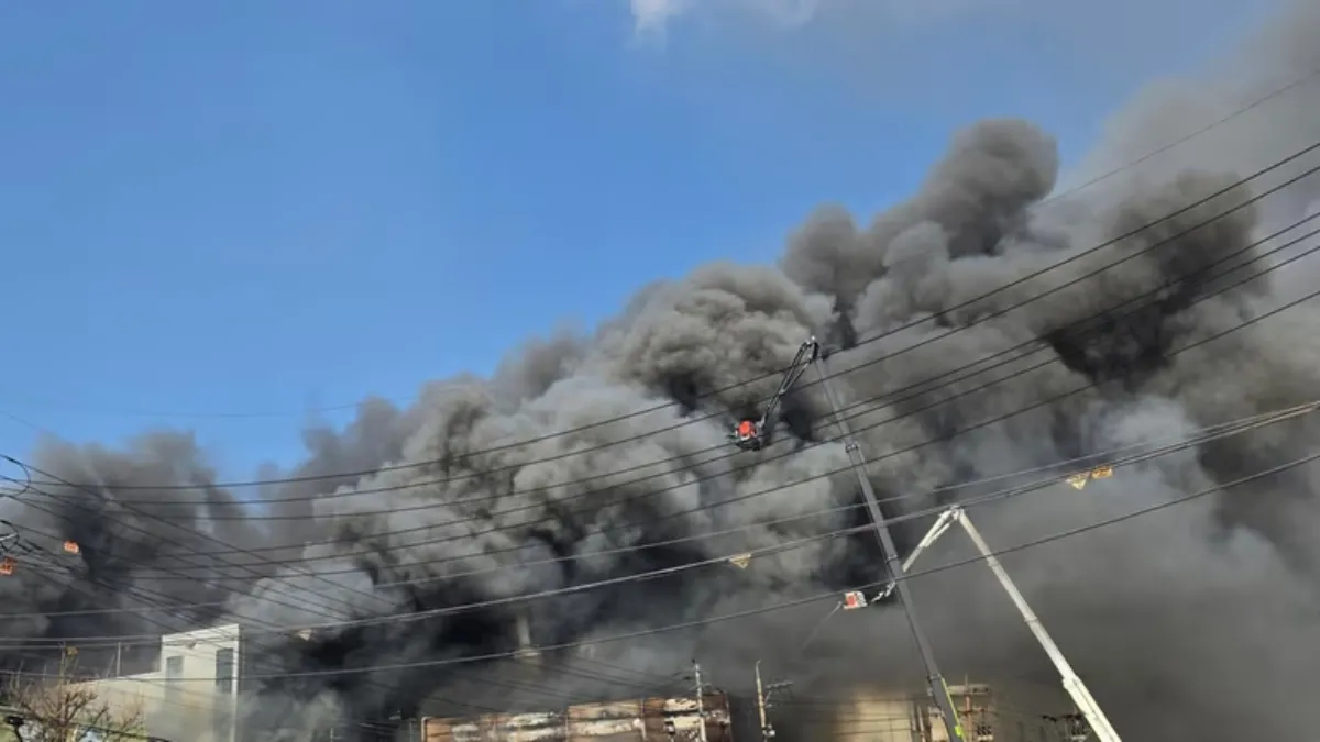 Daejeon factory fire South Korea (1)
