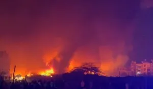 Delhi Uttam Nagar Fire