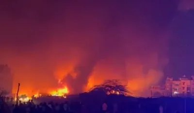 Delhi Uttam Nagar Fire