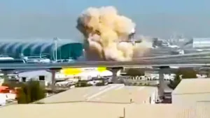 Dubai International Airport drone Attack