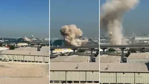 Dubai International Airport drone Attack
