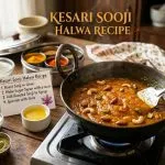 Kesari Sooji Halwa Recipe