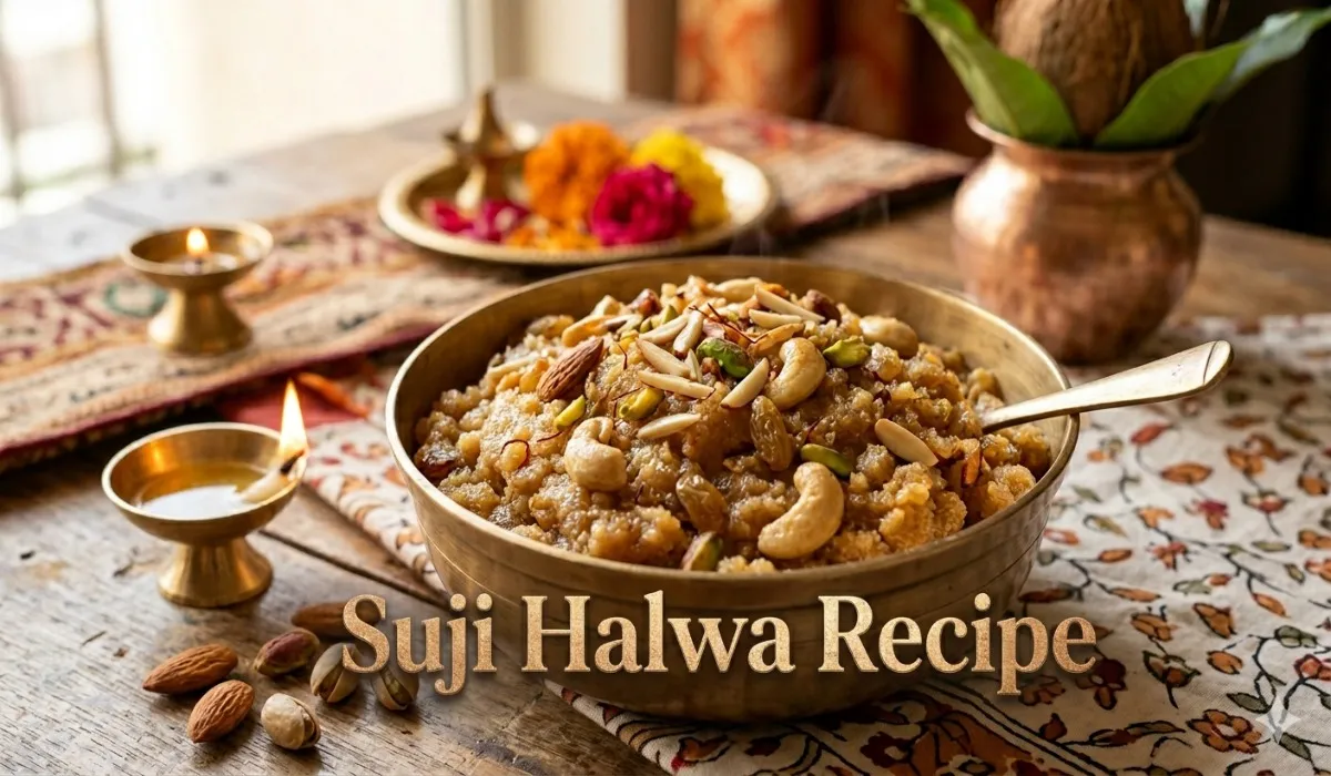 Suji Halwa Recipe